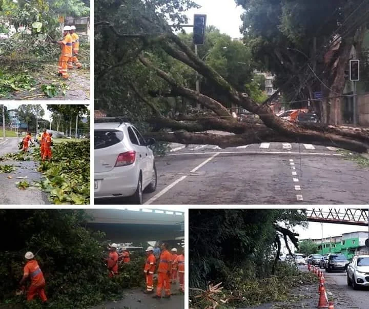 ⚠ RIO SEGUE EM ESTÁGIO DE ATENÇÃO ⚠ Há previsão de chuva e ventos ficam moderados ao longo desta 2ª feira.