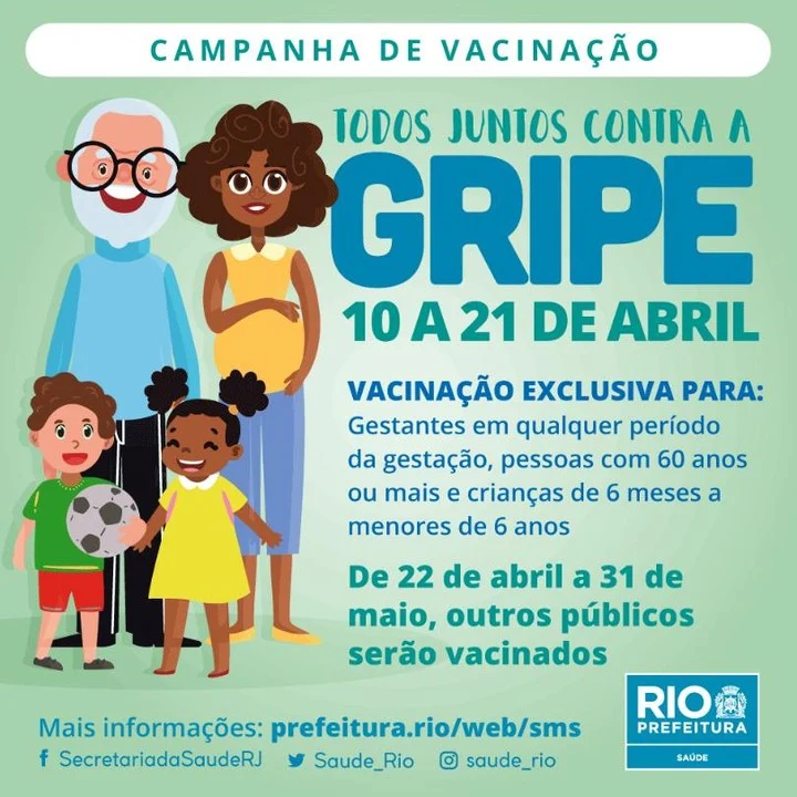 TODOS JUNTOS CONTRA A GRIPE!