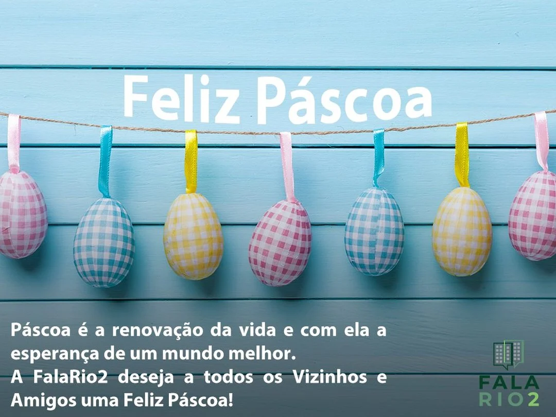 Páscoa é a renovação da vida e com ela a esperança de um mundo melhor.