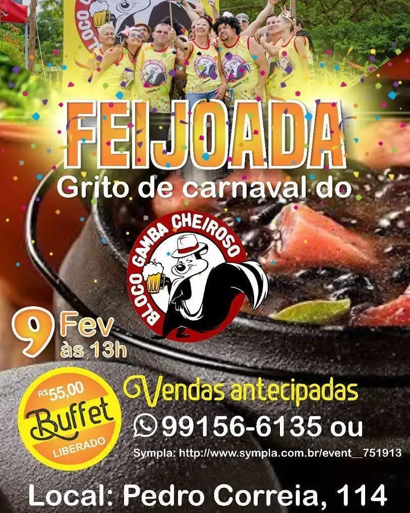 🎊 BLOCO GAMBÁ CHEIROSO 🎊
