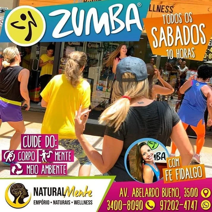📢📢📢 AULA GRATUITA DE ZUMBA