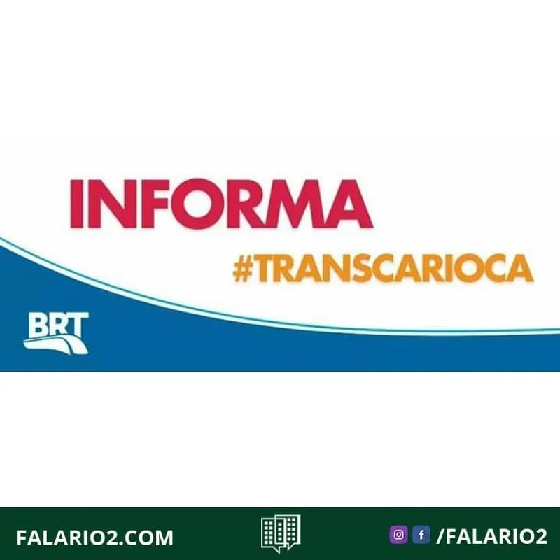 O BRT Rio informa que a estação Rede Sarah, do corredor Transcarioca, foi fechada temporariamente devido a atos de