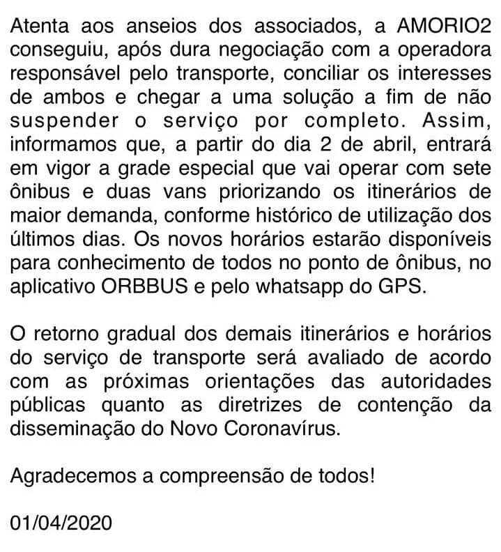 COMUNICADO OFICIAL - @amorio2.oficial .