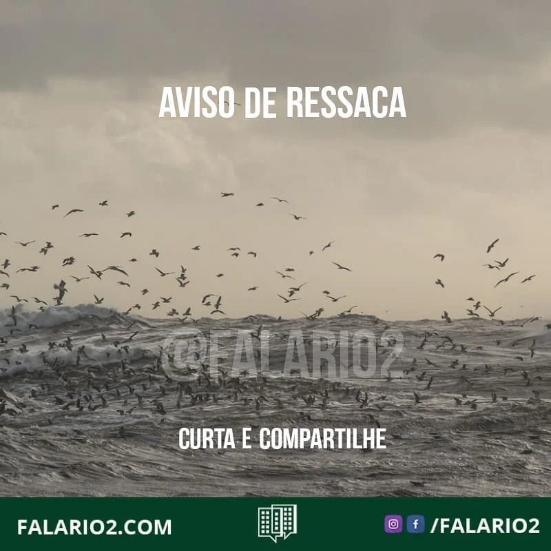 AVISO DE RESSACA | ONDAS DE ATÉ 3M PODEM ATINGIR A ORLA A PARTIR DESTA TERÇA-FEIRA