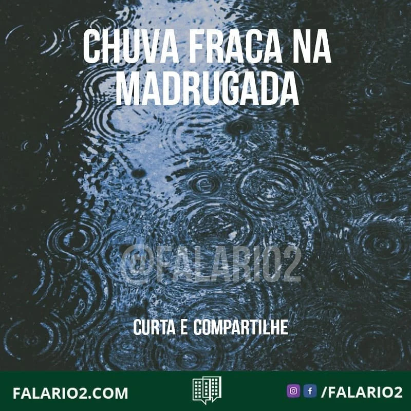 COM O TEMPO INSTÁVEL, RIO PODERÁ TER CHUVA FRACA ISOLADA NA MADRUGADA E NOITE DESTA QUINTA-FEIRA