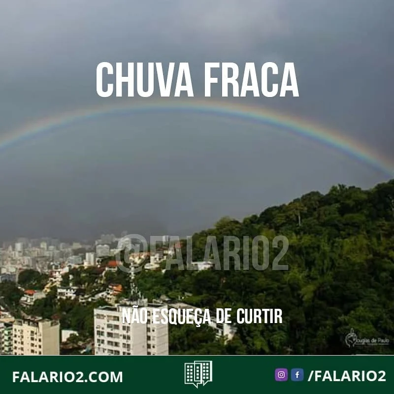 PRA CARIOCA, 20ºC É FRIO SIM!