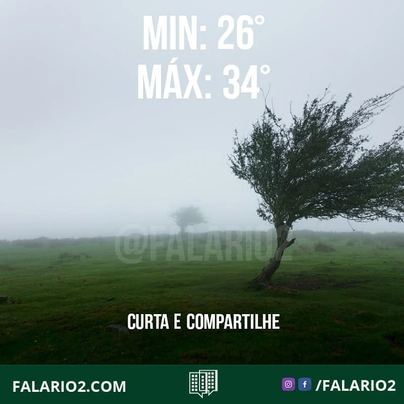VENTO FORTE NA MANHÃ DE HOJE