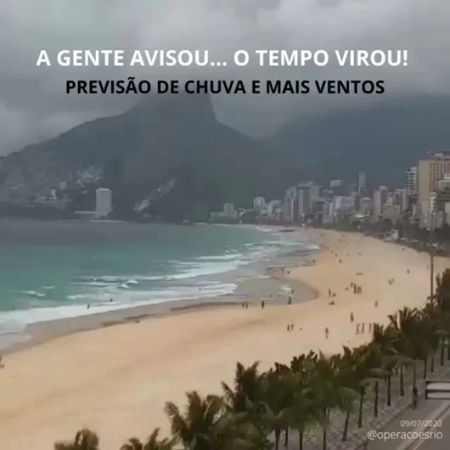 OLHA O TEMPO VIRANDO...