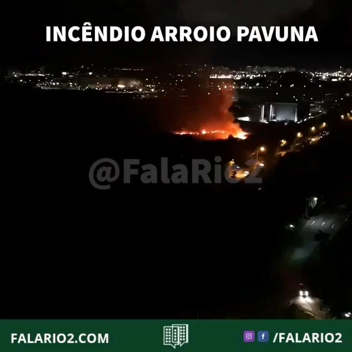 Mais um dia de incêndio na área verdade da região.