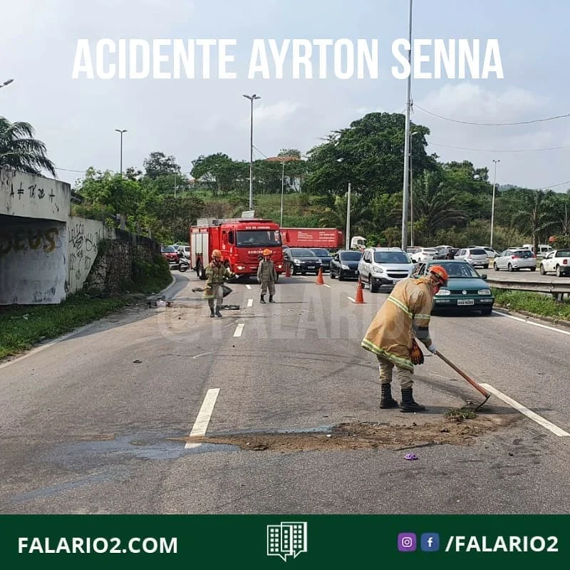ACIDENTE AYRTON SENNA