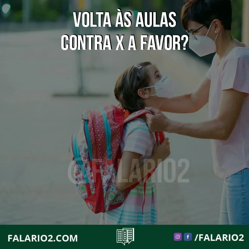 VOLTAS ÀS AULAS - CONTRA OU A FAVOR?
