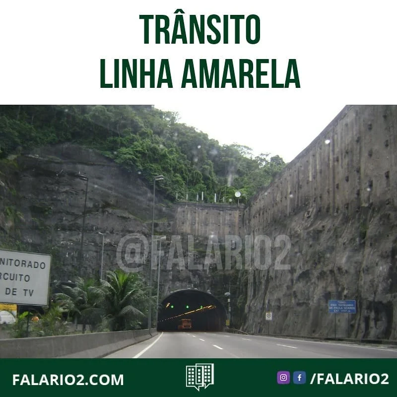 11:22 LINHA AMARELA  Alça de acesso para a Av.