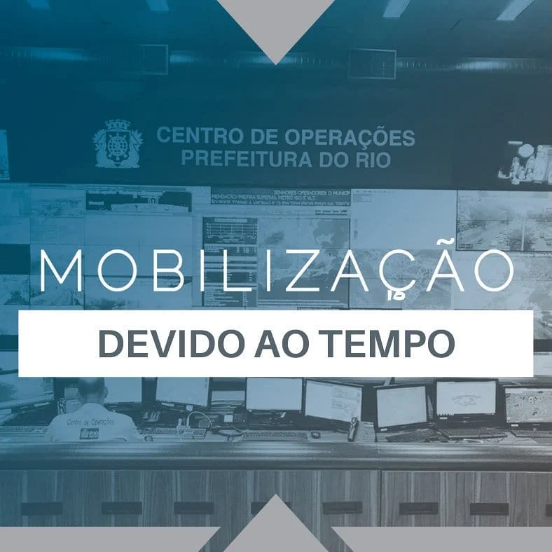 MUNICÍPIO ENTRA EM ESTÁGIO DE MOBILIZAÇÃO DEVIDO ÀS CONDIÇÕES DO TEMPO