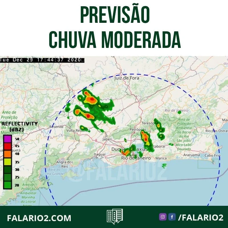 TEMPO (17h50)  Núcleo atua na Zona Norte do Rio e começa a perder intensidade gradualmente, informou o @AlertaRio.