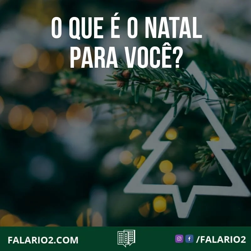 Feliz Natal, vizinho.
