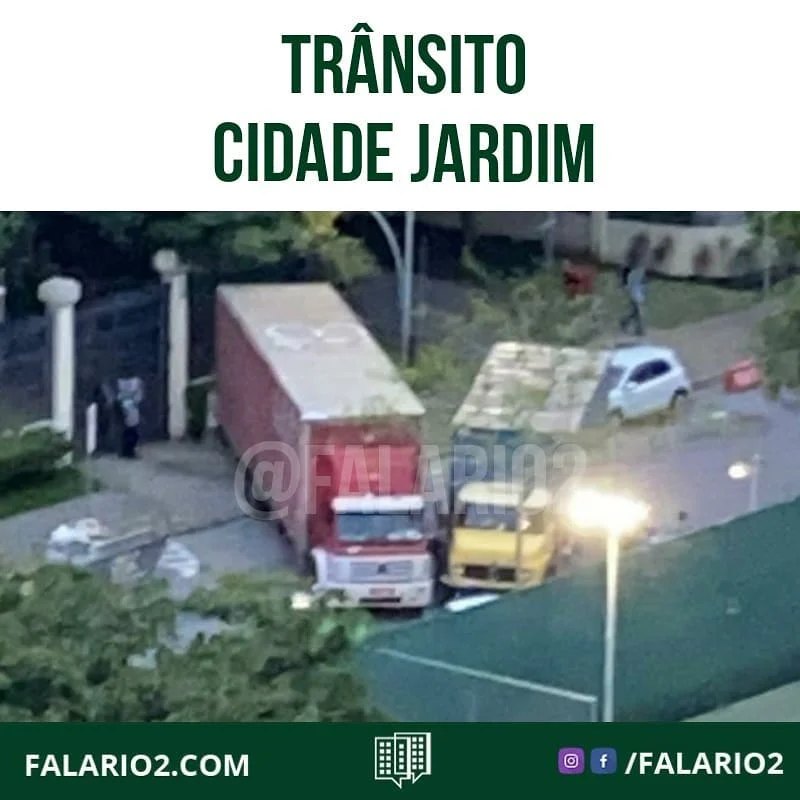 Desde as 18:00 há trânsito intenso para entrar no Cidade Jardim pela Pedro Corrêa e para transitar denteo do condomínio.