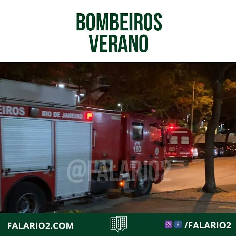 Um morador se sentiu mal  no residencial Verano e os bombeiros foram chamados para atendê-lo.