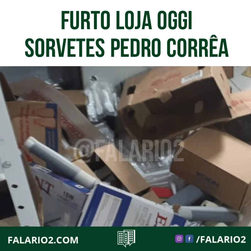 Pela 2ª vez em 2 meses, a @oggisorvetes.curicica teve sua loja furtada durante a madrugada.