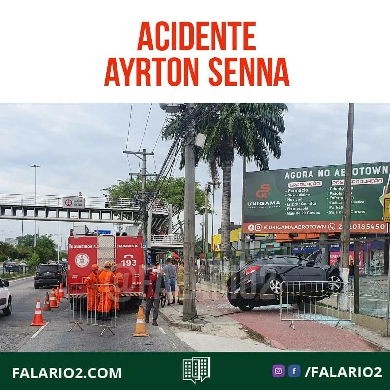 08:42 AVENIDA AYRTON SENNA  ALTURA DO AEROTOWN: pista lateral com uma faixa ocupada, sentido Orla.