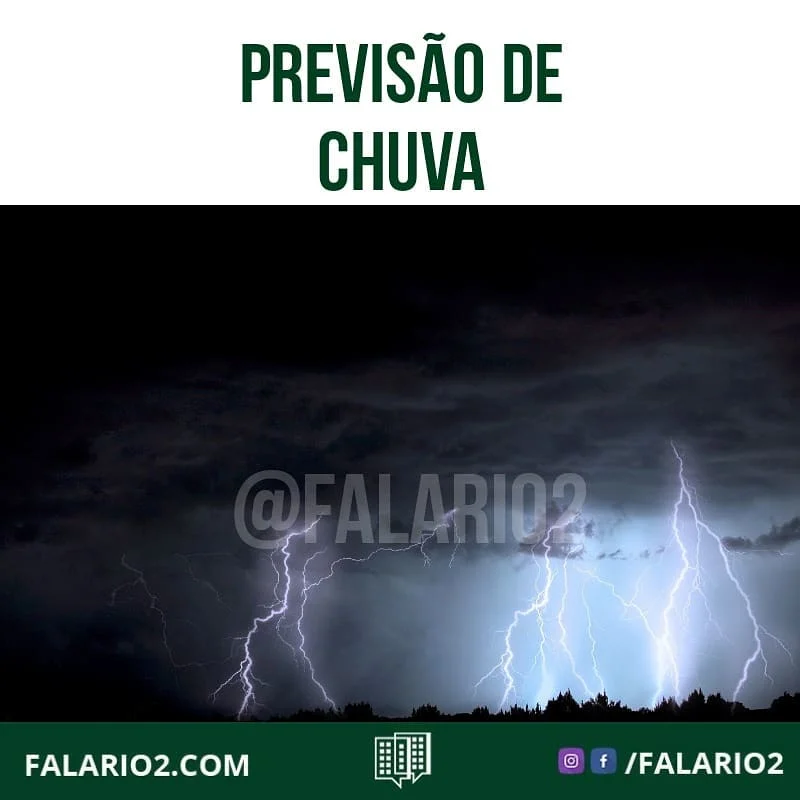 FRENTE FRIA TRAZ CHUVA NESTA 6ª FEIRA - De acordo com o @AlertaRio, são esperadas pancadas já na madrugada, sendo chuva