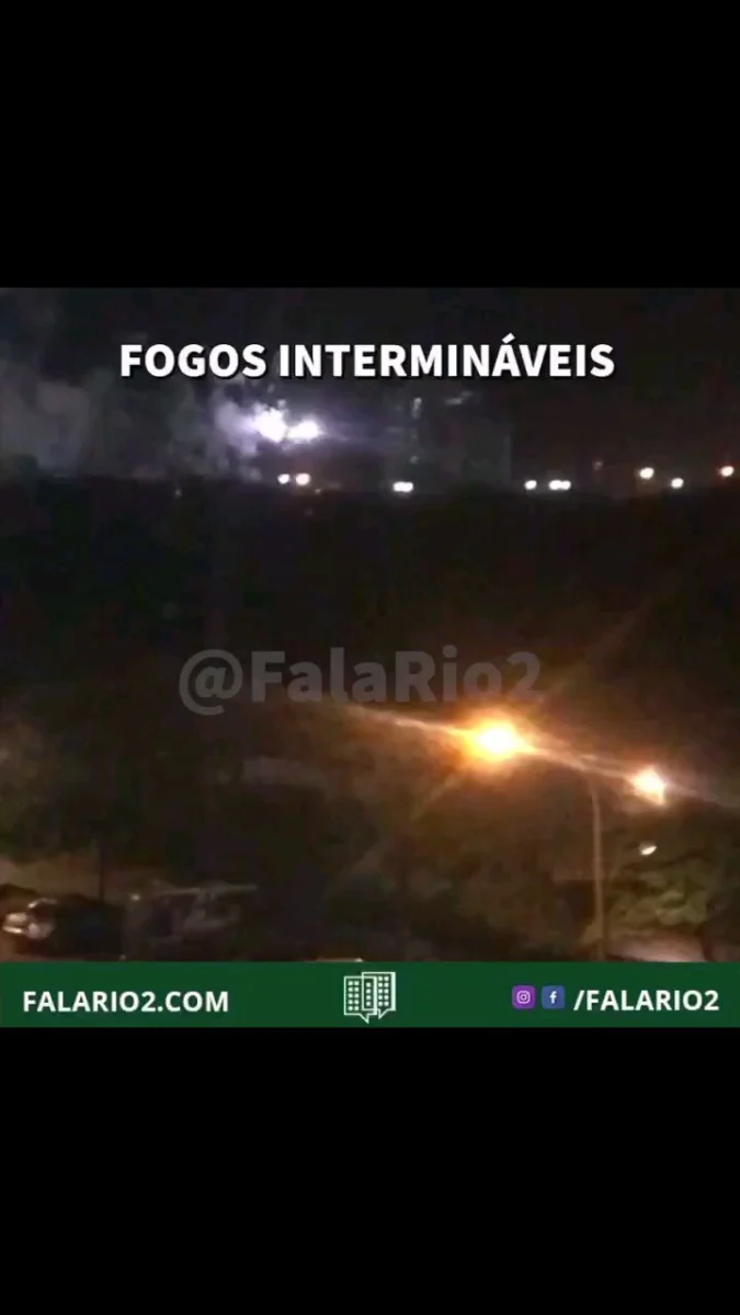 Desde as 21h, moradores da região sofreram com fogos.