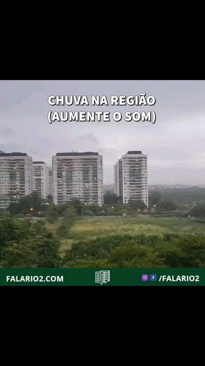 ESPERAMOS MUITO POR VOCÊ, DONA CHUVA!