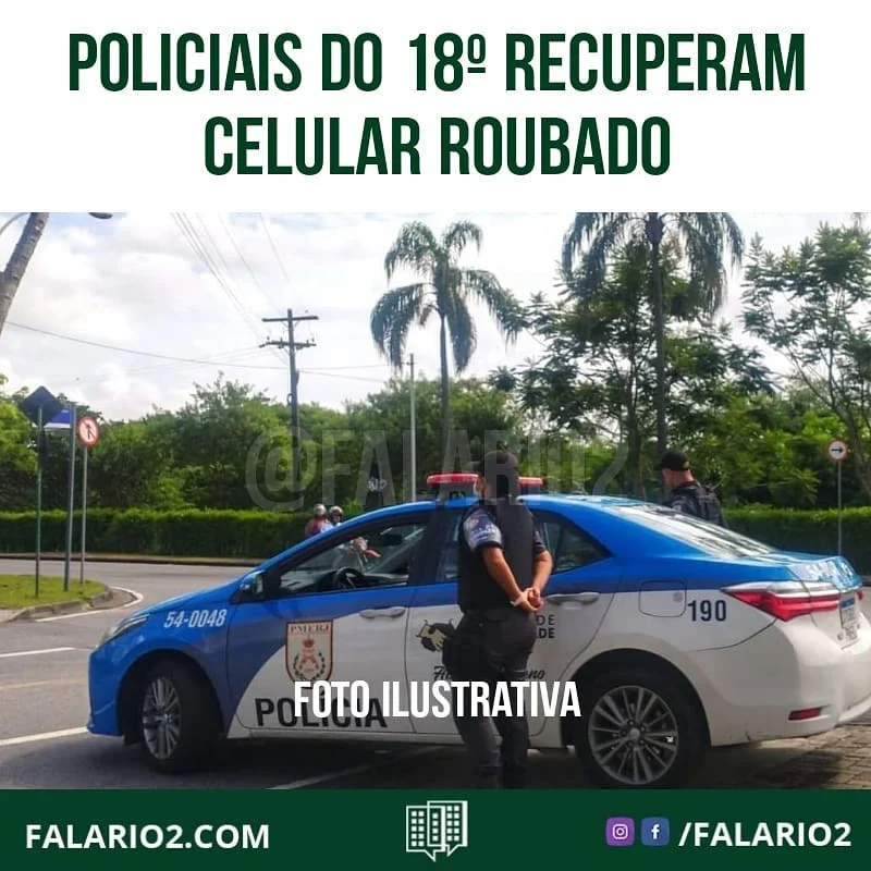 'Nesta sexta (19), durante patrulhamento de rotina na Av.
