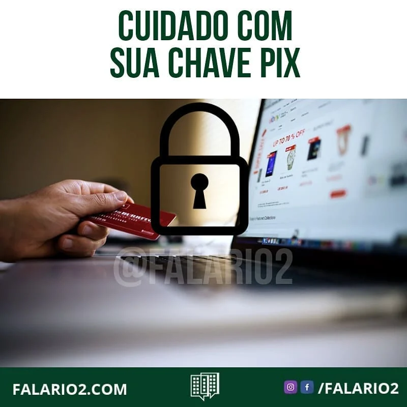 O PIX é baseado nos seus dados pessoais, como CPF, e-mail e número de telefone.