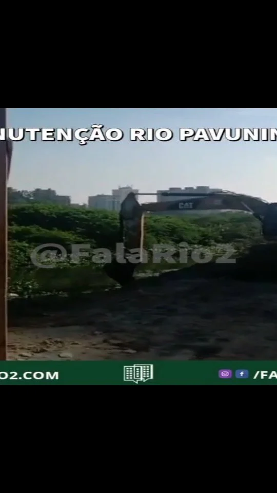 24/03 - 08:00 - Manutenção Rio Pavuninha (Rua Fco de Paula)
