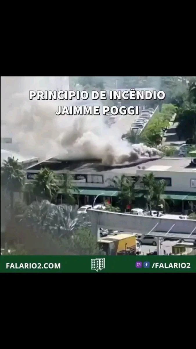 18/03 - 11:00 Houve um princípio de incêdio no restaurante ao lado do Colégio Objetivo, no Centro Comercial Estrelas, na Rua