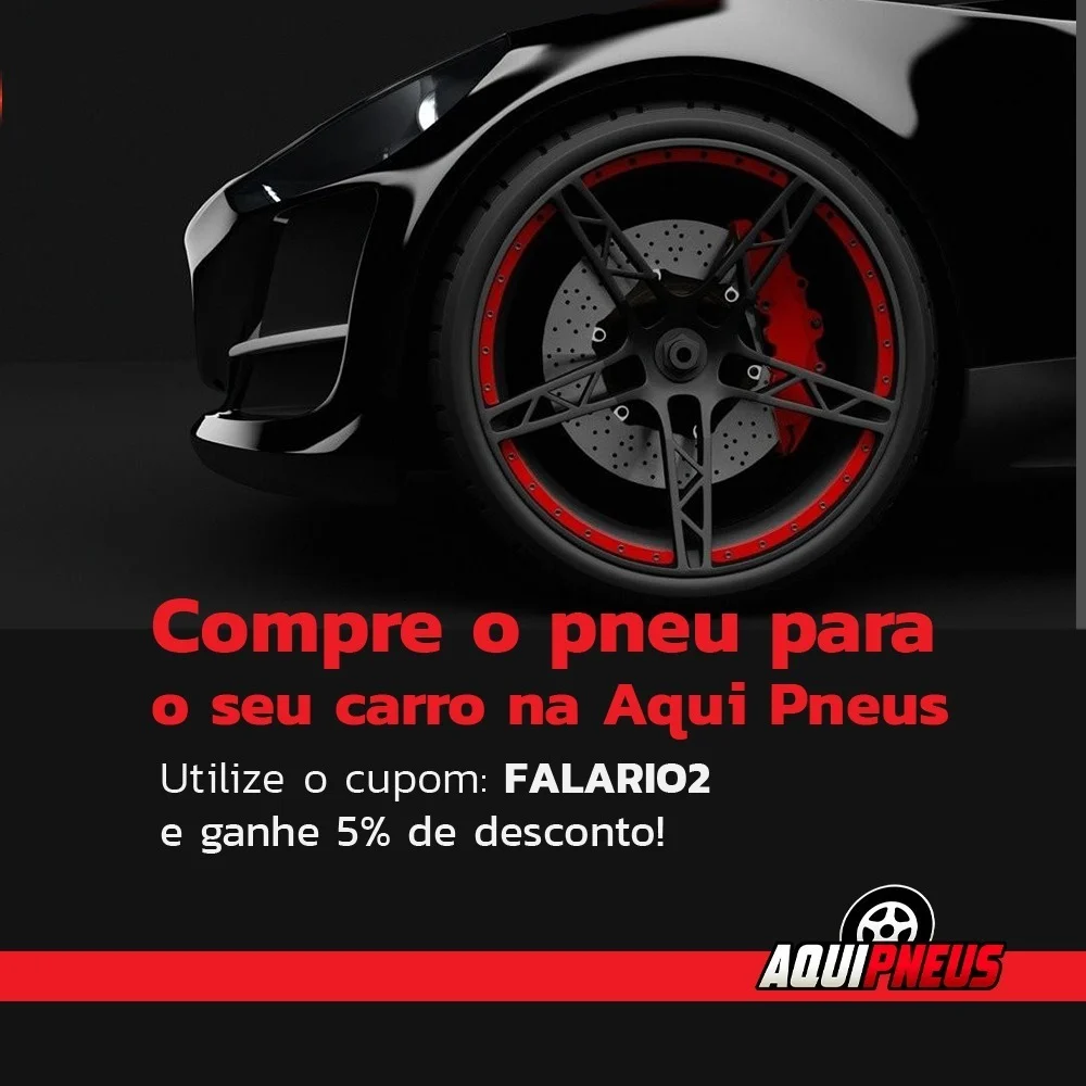 Recado da @aquipneusoficial para os vizinhos.