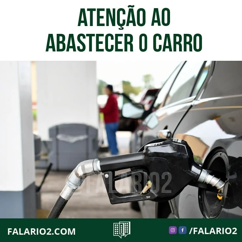 "Passando pra avisar que aquele posto de gasolina na Pedro Correia, aonde tem a hambúrgueria, fui abastecer e pedi 100 reais