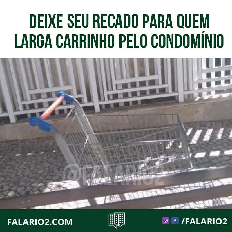 Pegou o carrinho e não devolveu POR QUE?