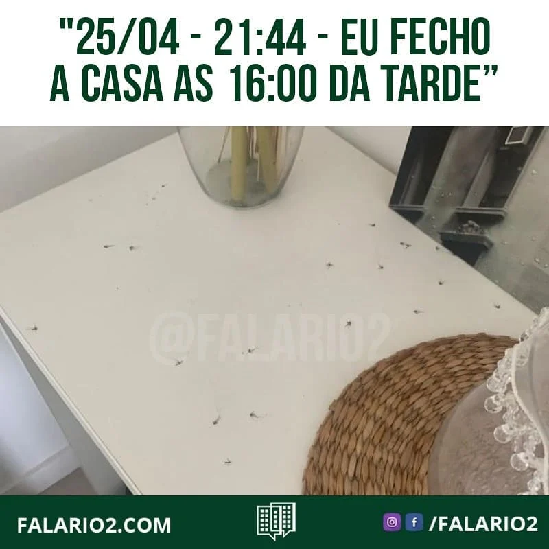 "Isso no aparador..