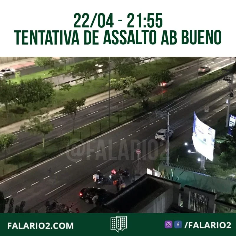 22/04 - 21:55 "Alerta..