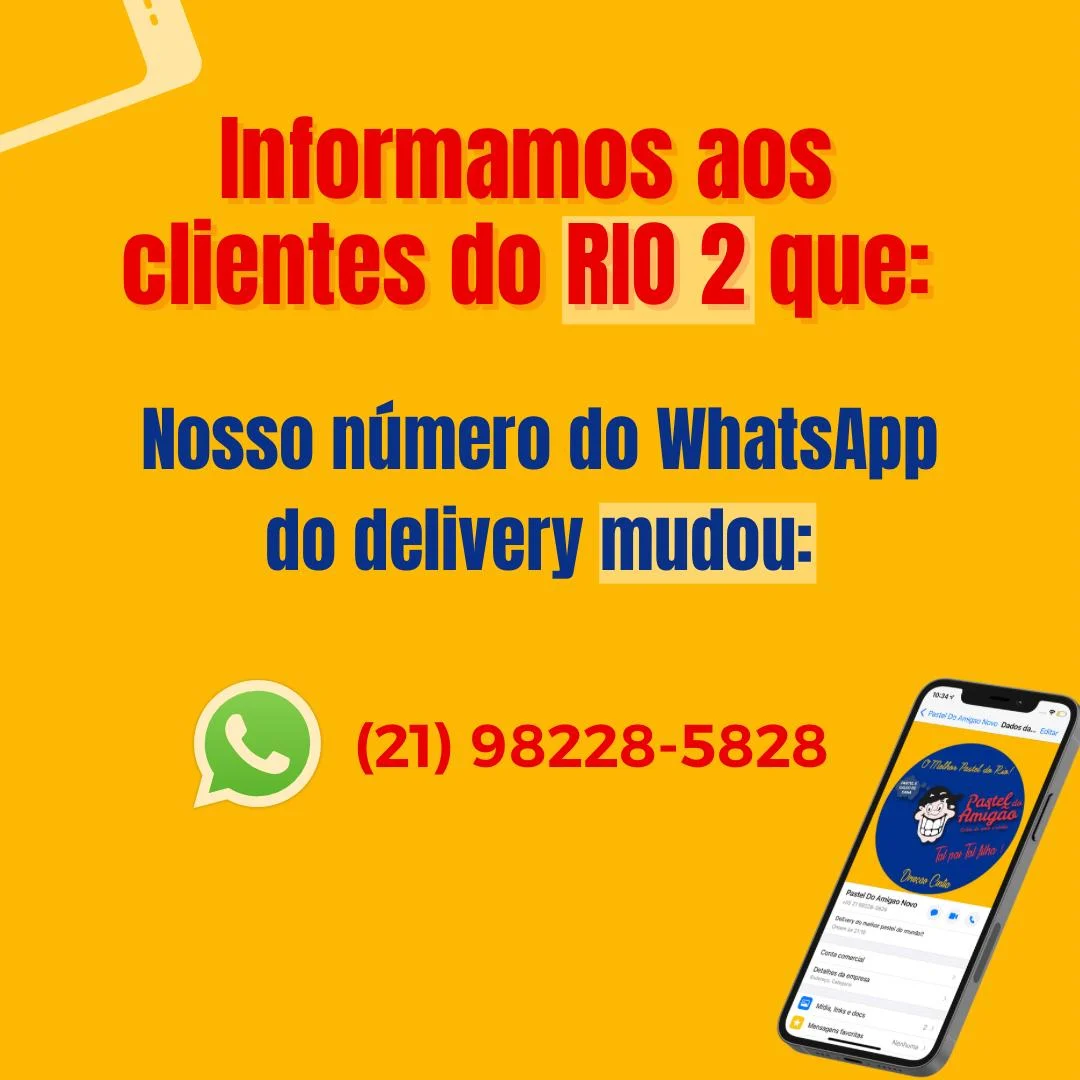 Recado do melhor pastel da região @familiaamigao.oficial