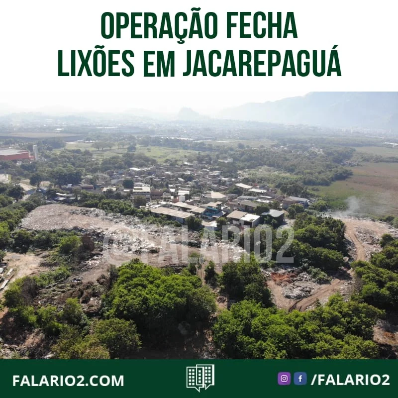 Em operação conjunta, as Secretarias Municipal (SMAC) e Estadual (SEAS) de Meio Ambiente do Rio de Janeiro, com o apoio da