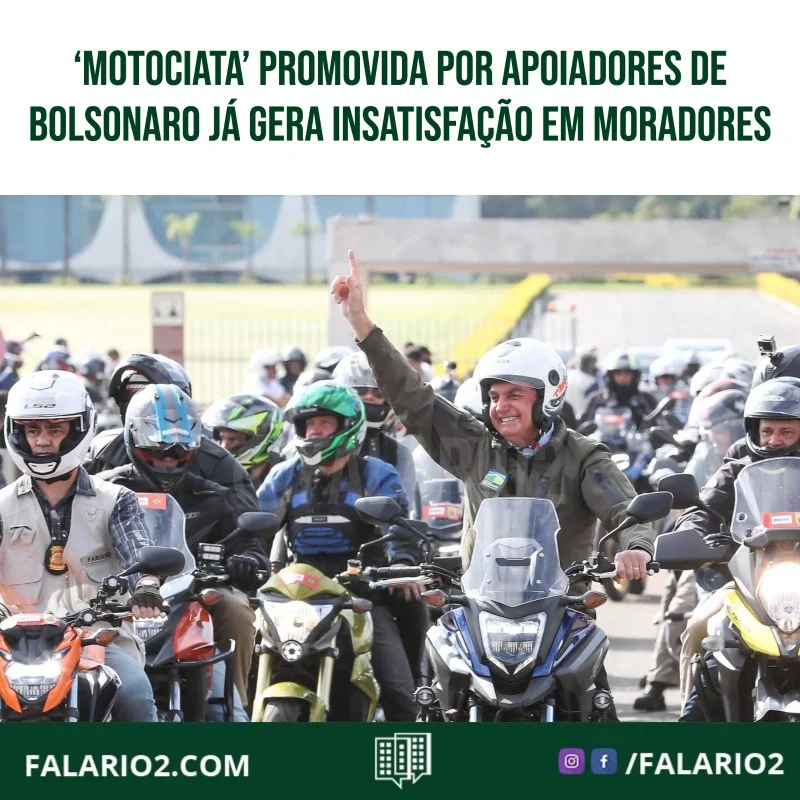 Informativo compartilhado em grupos de condomínios na Av.