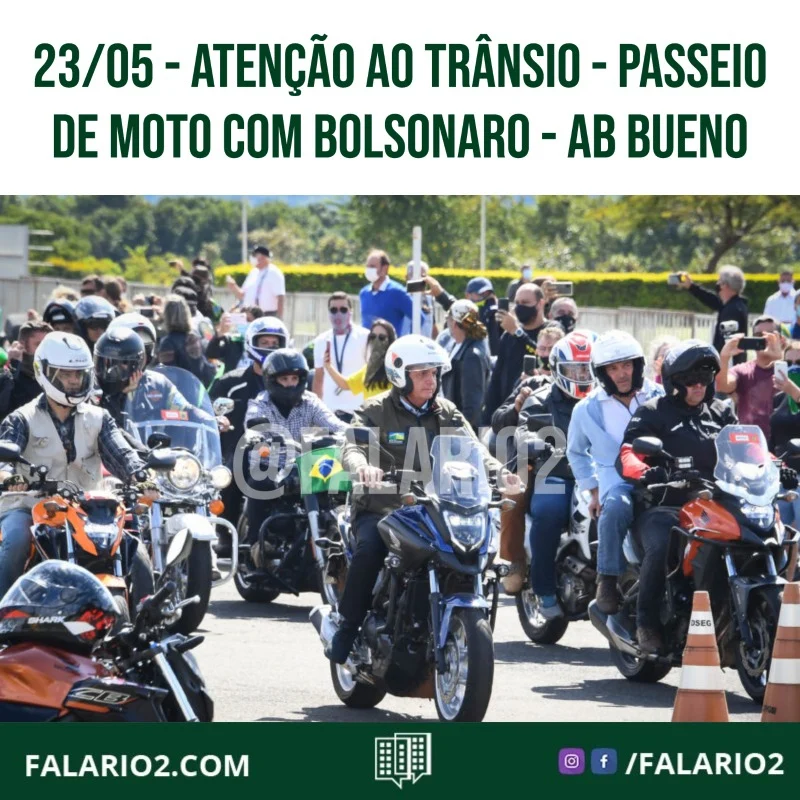 ⚠ ATENÇÃO AO TRÂNITO NA REGIÃO NESTE DOMINGO ⚠