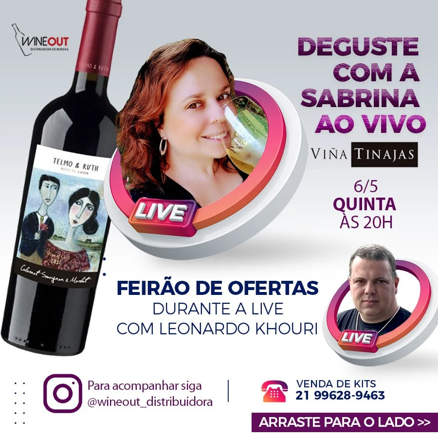 Recado da @wineout_distribuidora para os vizinhos: