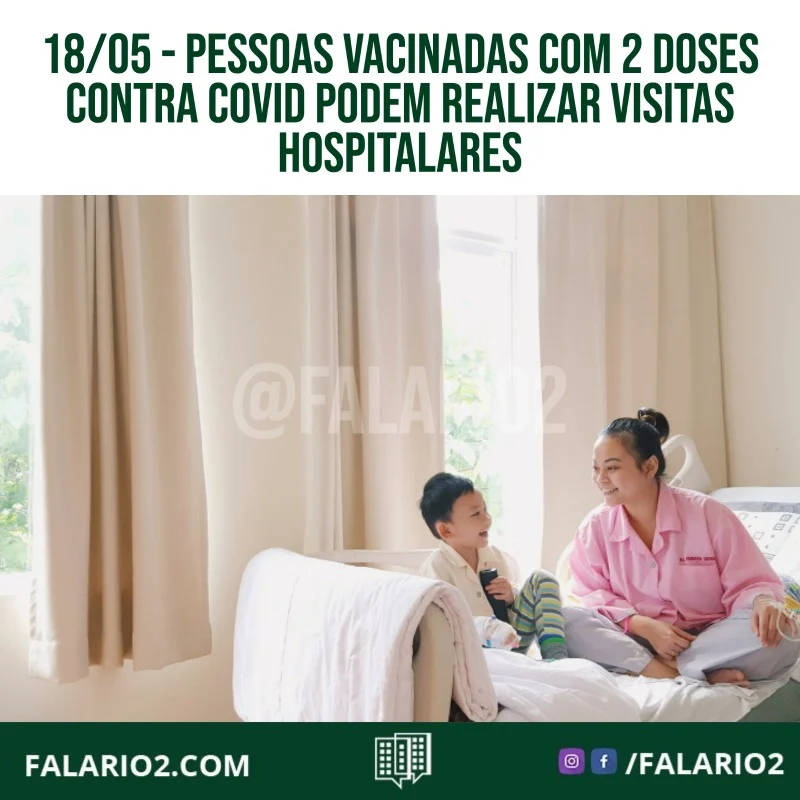 Os cariocas que tomaram a segunda dose da vacina contra a Covid-19 há pelo menos 14 dias poderão, a partir de agora, visitar