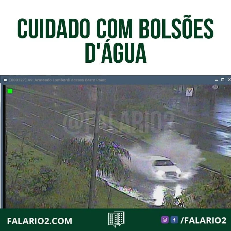 22:00 - 12/05 - Cuidado com os alagamentos devido a chuva forte.