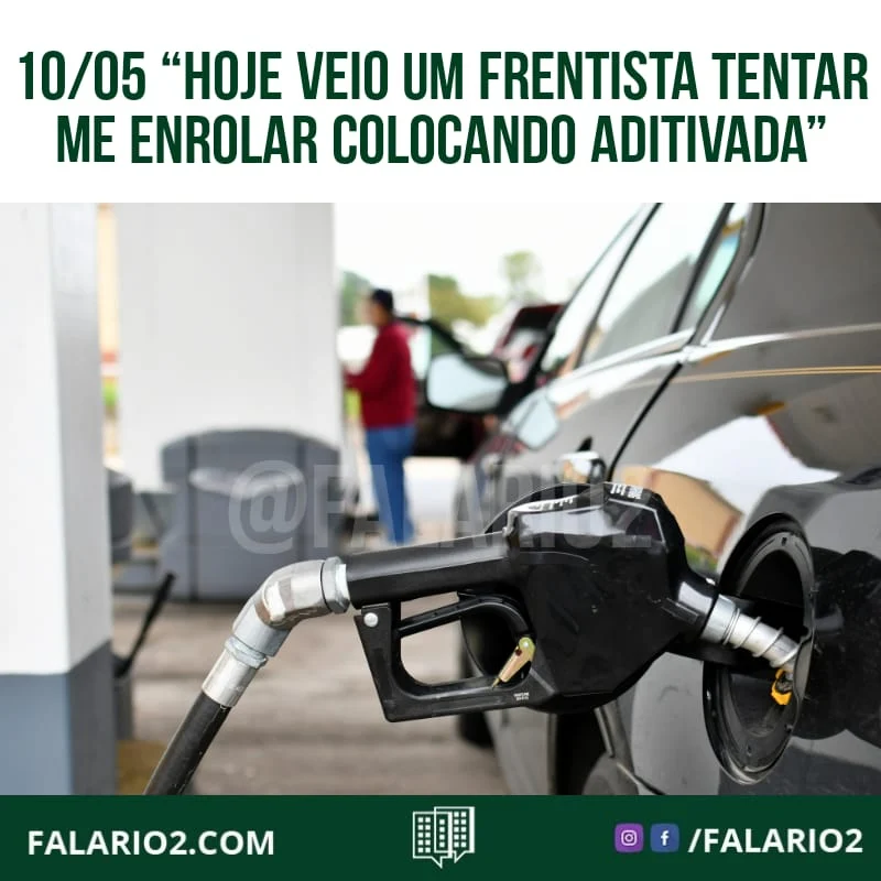 10/05 - "Infelizmente venho com um relato que já me tirou a paciência hoje pela manhã.