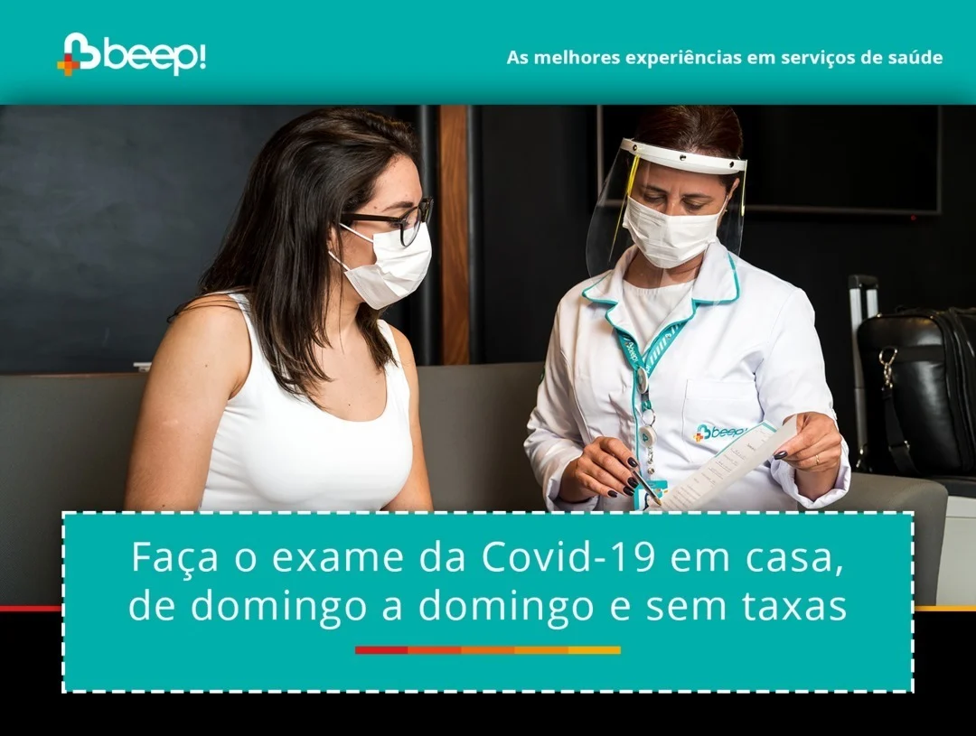 Recado da @beepsaude para nossos vizinhos: