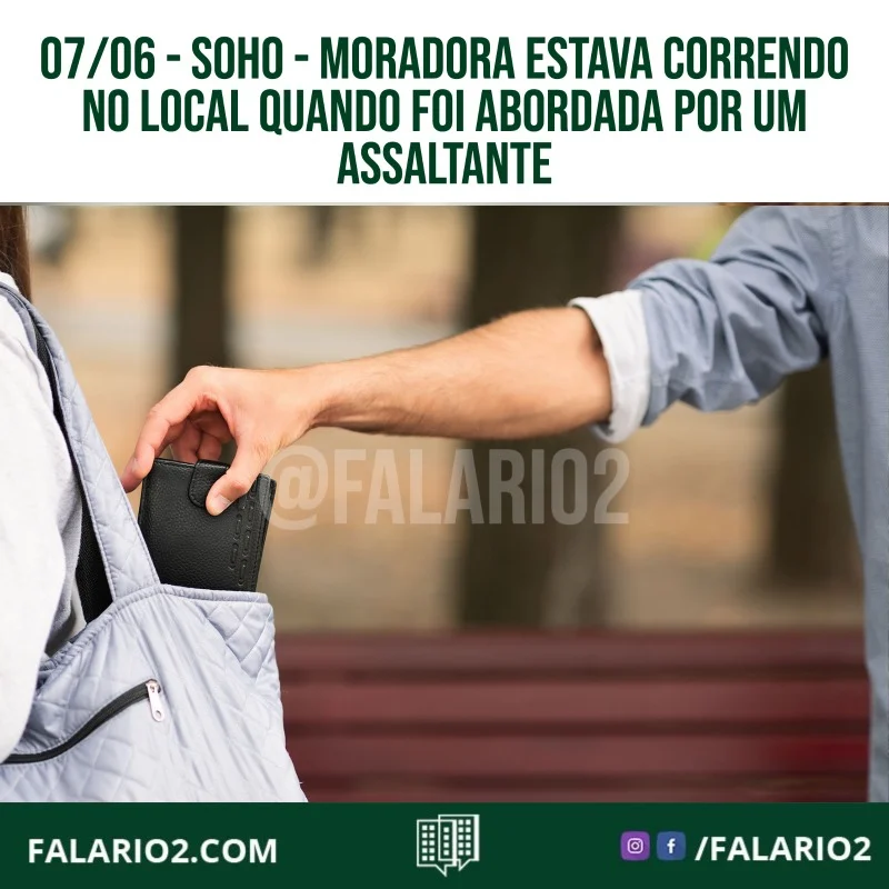 07/06 - 21:00 "Hoje por volta das 21h teve assalto na av ator José Wilker .