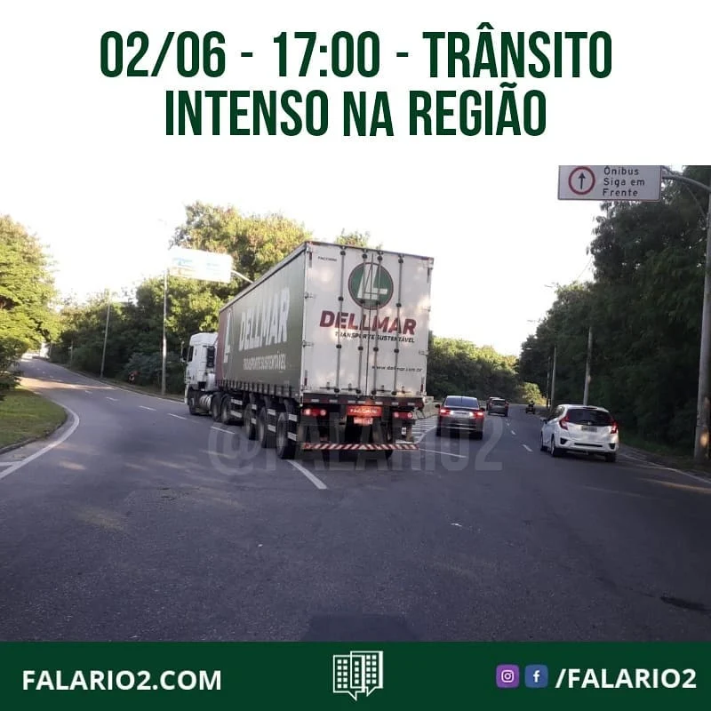 BARRA DA TIJUCA: há um longo congestionamento pra quem sai da Av.