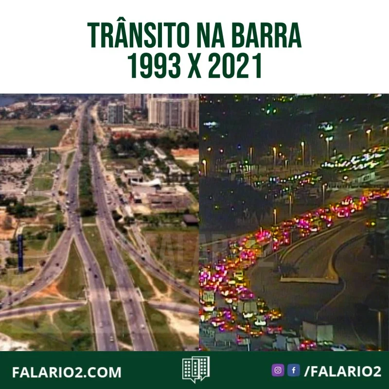 Esse post é pra quem passou sufoco ontem pra entrar ou sair da Barra.