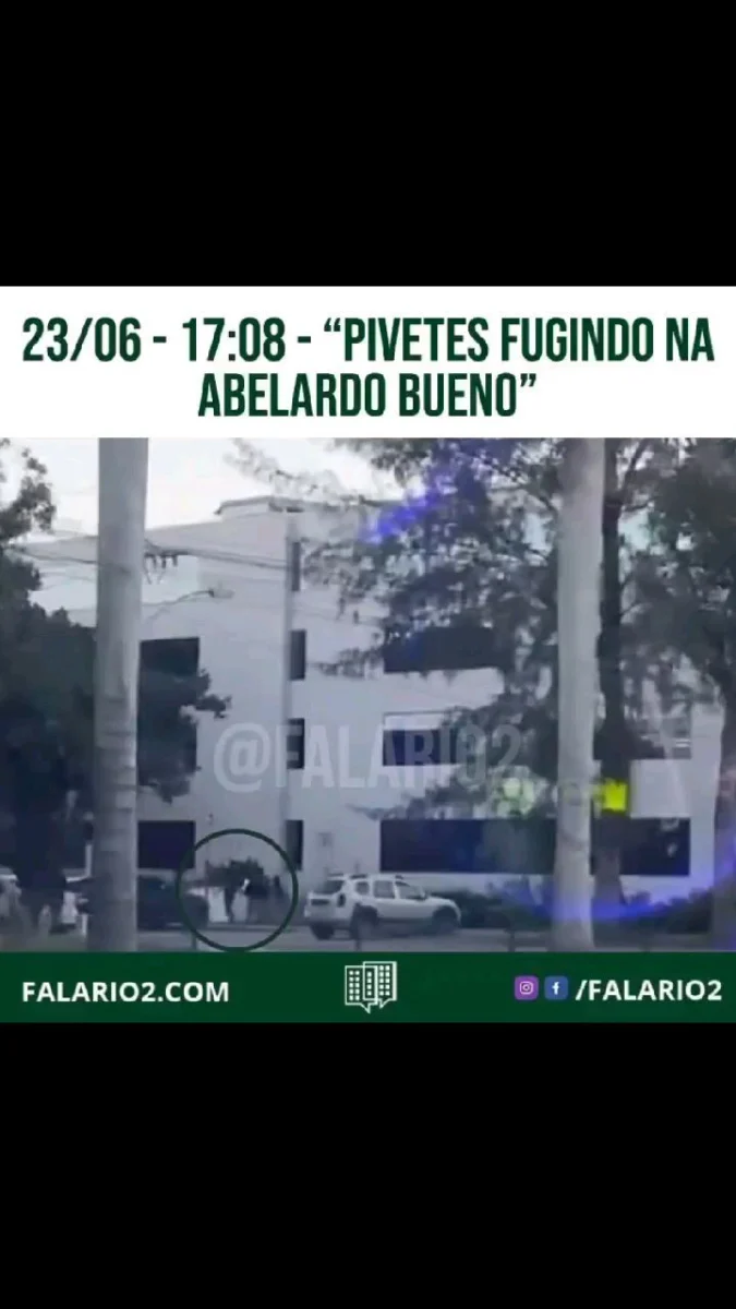 23/06 - 17:08 - "Pivetes fugindo na Abelardo.