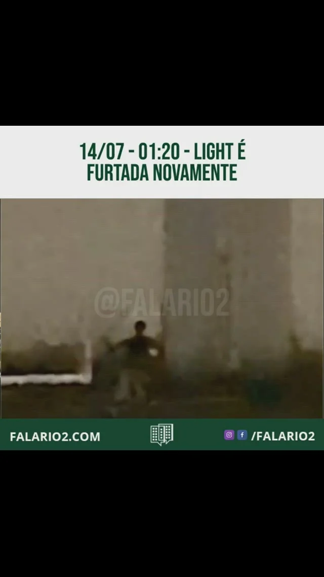 Dia 12/07, postamos a denúncia de um vizinho onde a Light (esquina da Arroio Pavuna com a Abelardo Bueno) era furtada, às