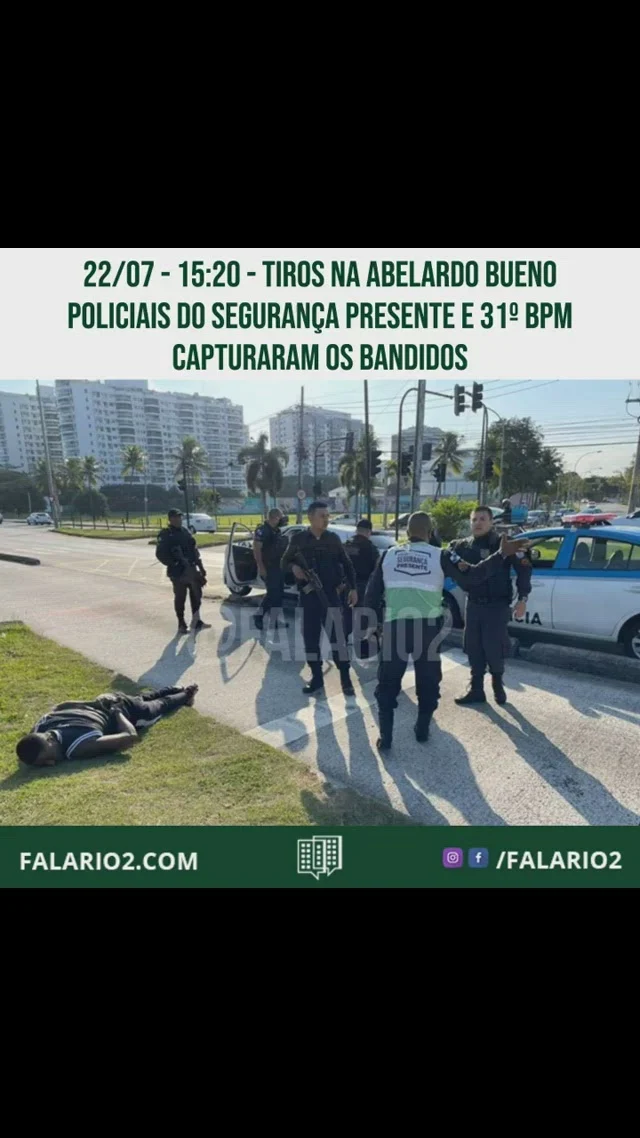 Um HB20 branco estava roubando no posto 05 e pegou Ayrton Senna sendico CDD.⠀